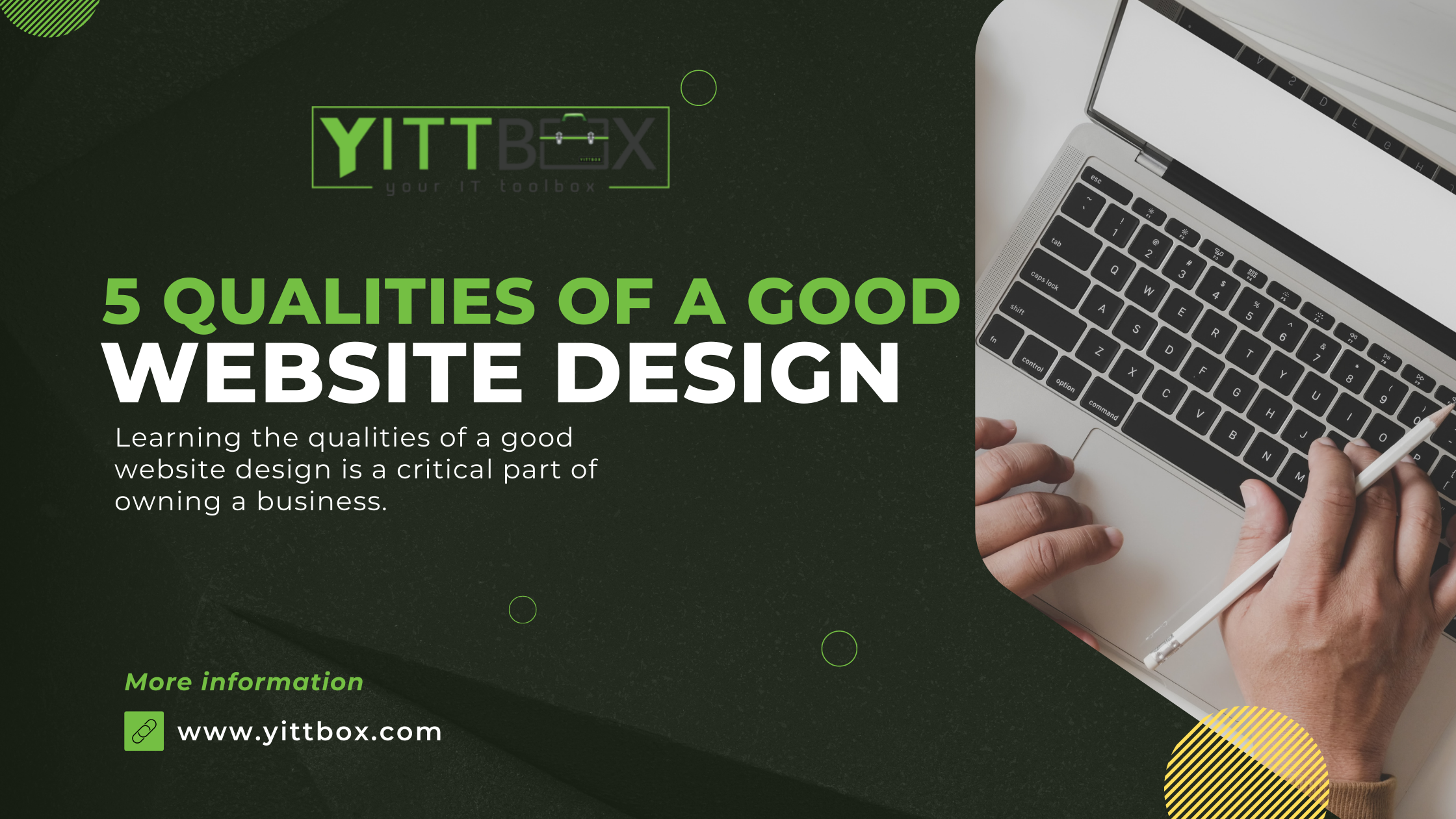 5 Qualities of a Good Website Design