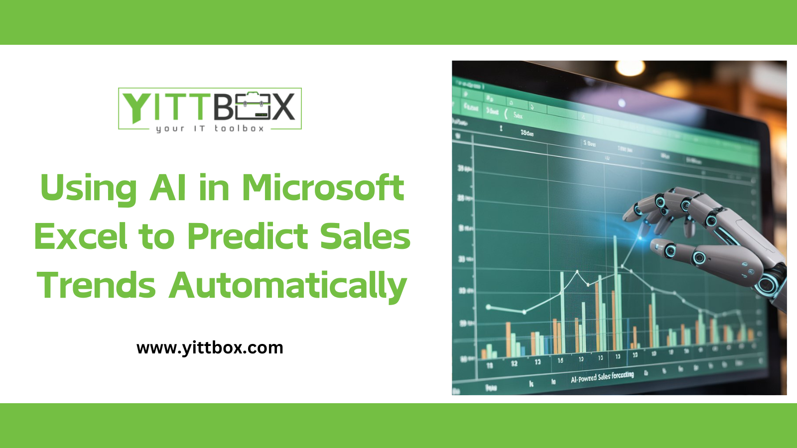 Using AI in Microsoft Excel to Predict Sales Trends Automatically