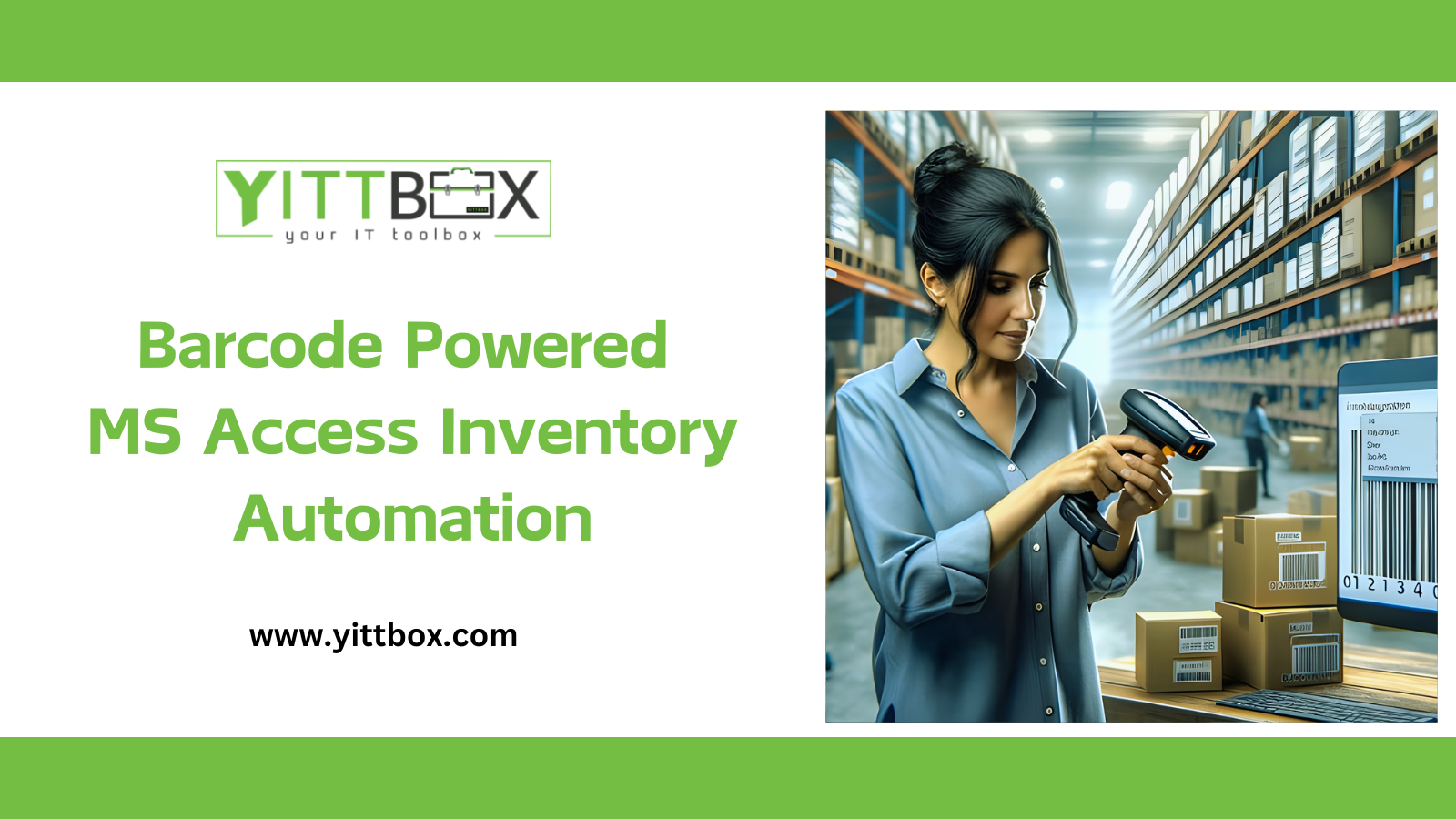 Barcode Powered  MS Access Inventory Automation