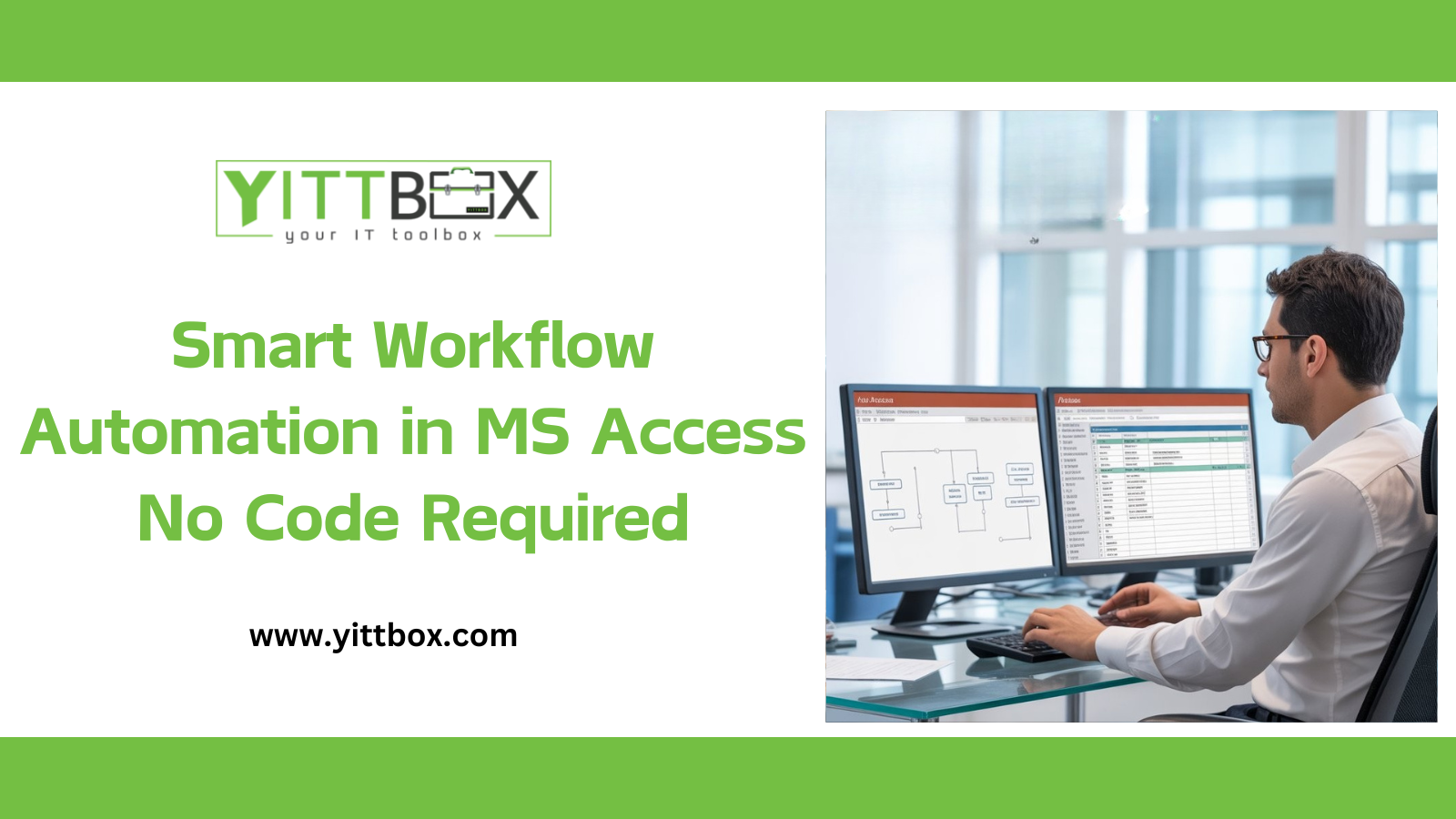 Smart Workflow Automation in MS Access No Code Required