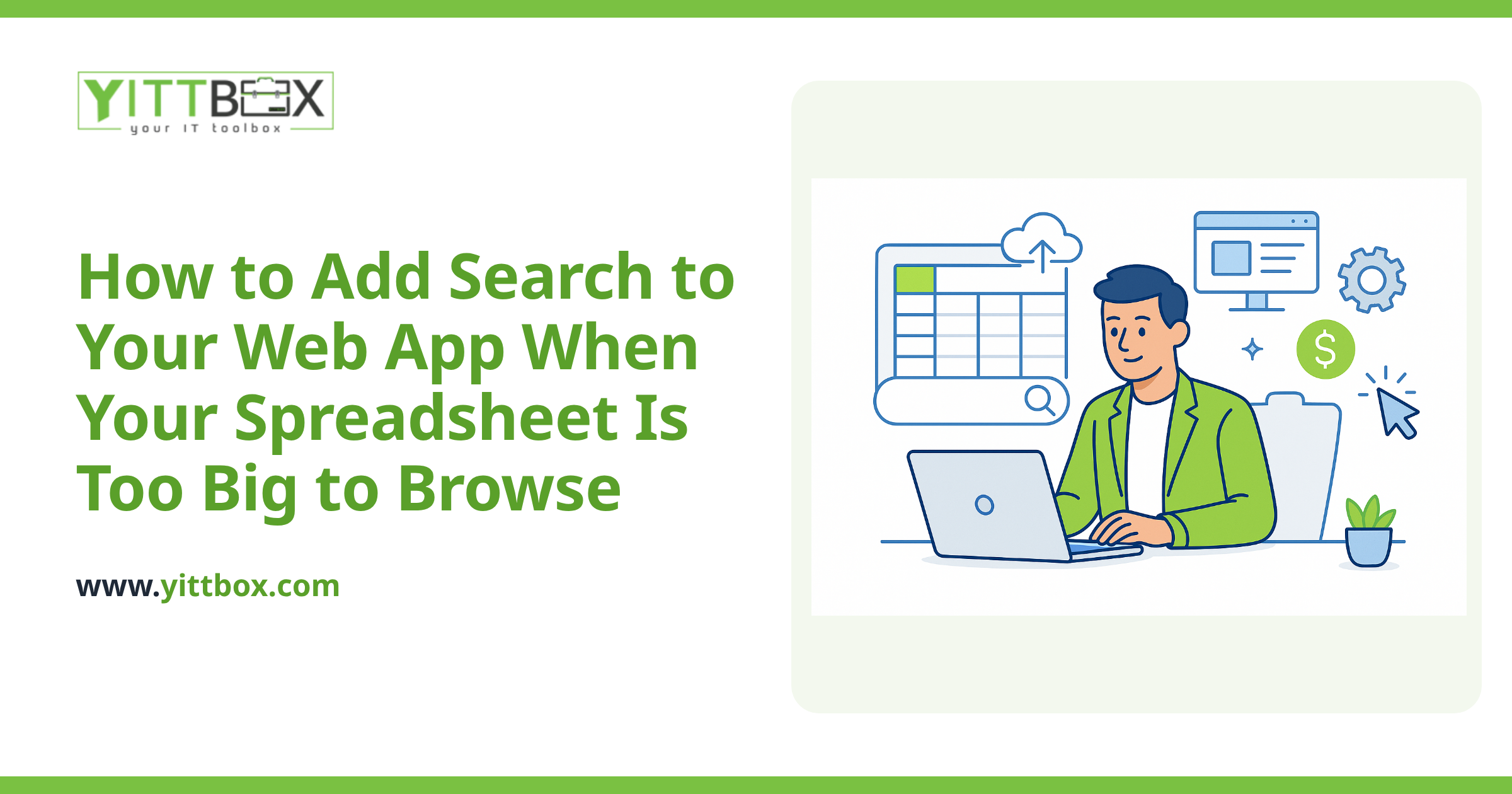 How to Add Search to Your Web App When Your Spreadsheet Is Too Big to Browse